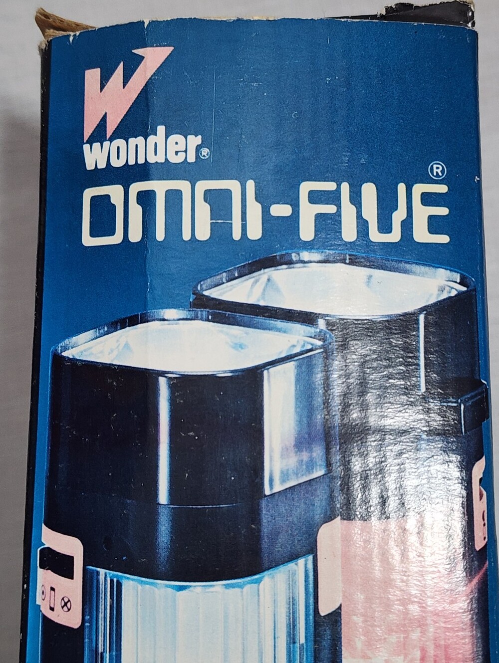 Vintage Wonder Omni-Five Function Lantern New In Box Flashlight